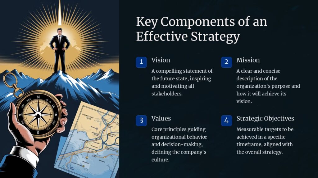 Key Components of an Effective Strategy PowerPoint Presentation : 100% ...