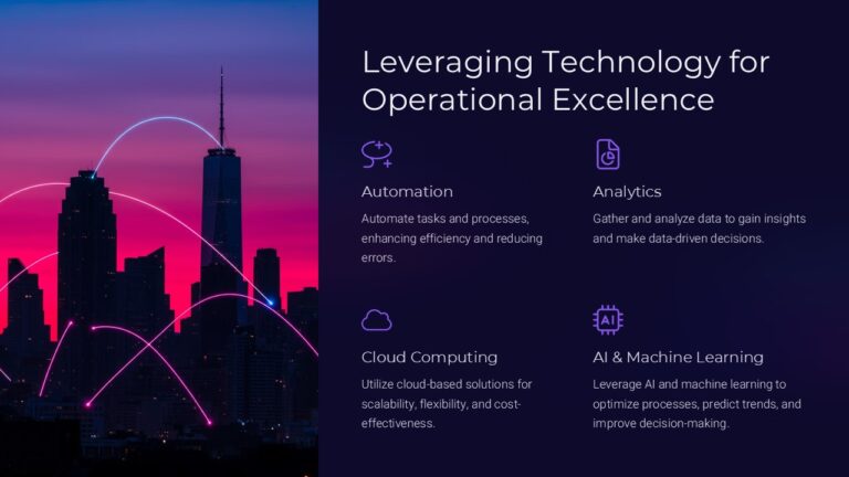 Leveraging Technology for Operational Excellence PowerPoint ...