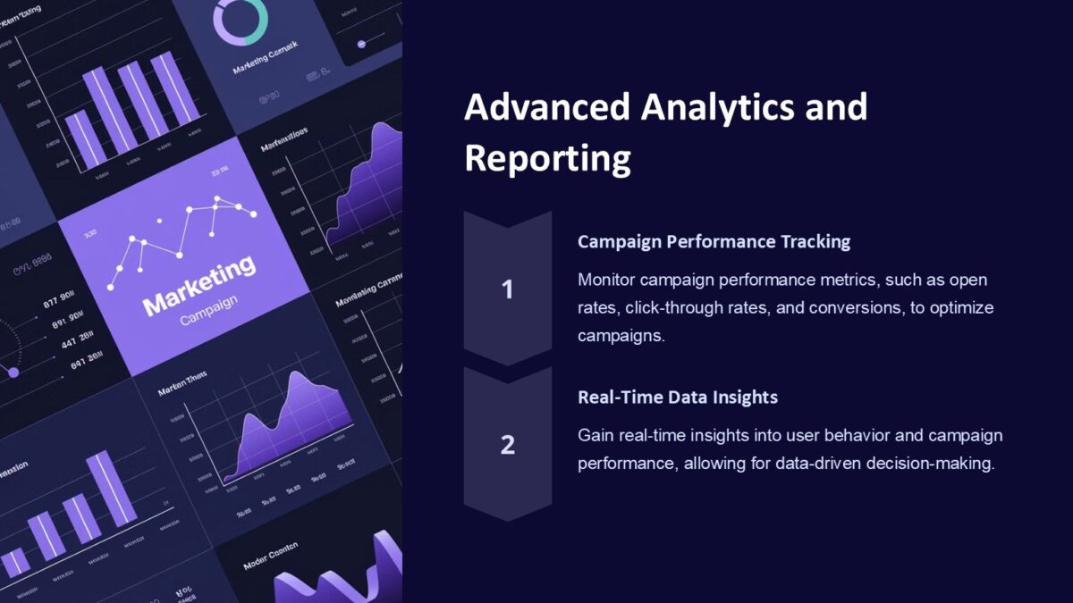 Marketing Automation PowerPoint Template 100 Editable PPTx