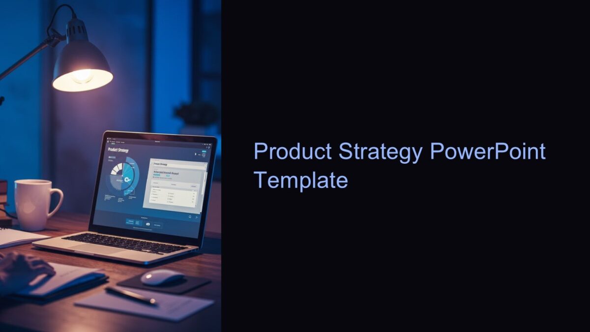 Product Strategy PowerPoint Template : 100% Editable PPTx