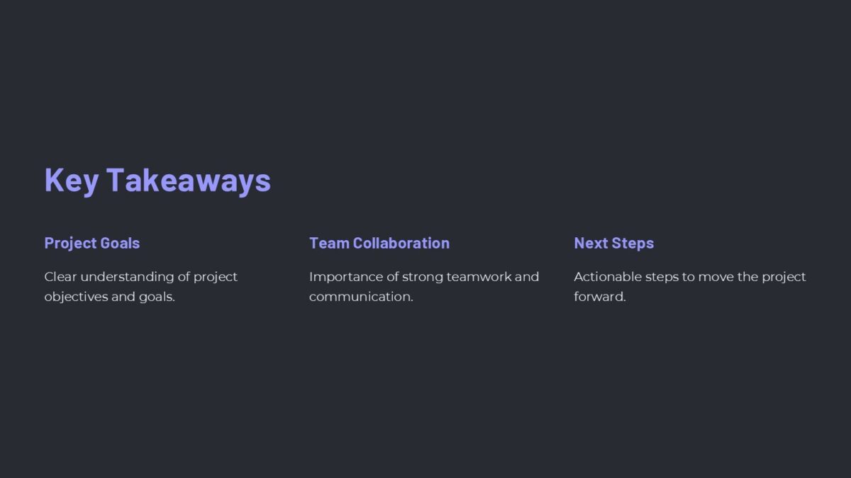 Project Kickoff Meeting PowerPoint Template : 100% Editable PPTx