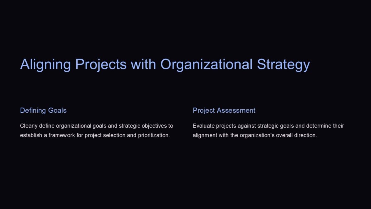 Project Portfolio Management PowerPoint Template : 100% Editable PPTx