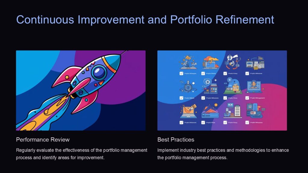 Project Portfolio Management PowerPoint Template : 100% Editable PPTx