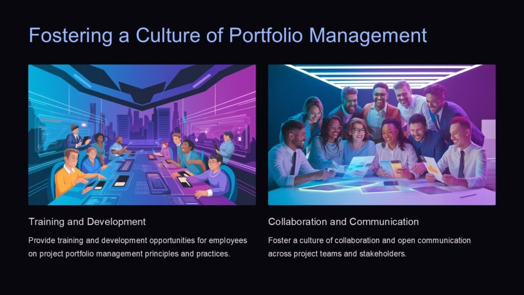 Project Portfolio Management PowerPoint Template : 100% Editable PPTx