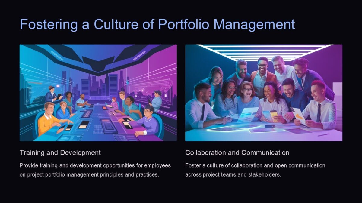 Project Portfolio Management PowerPoint Template - PPTUniverse