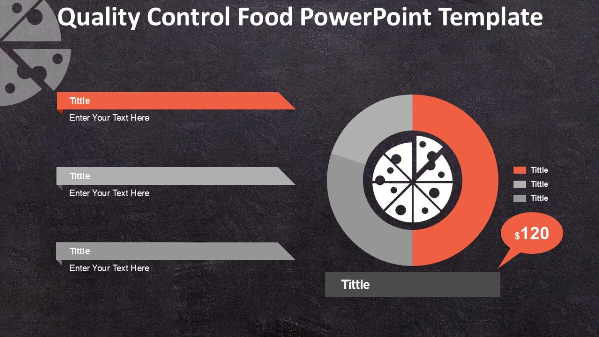 Quality Control Food PowerPoint Template : 100% Editable PPTx