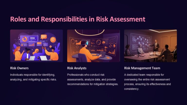 Risk Assessment PowerPoint Template : 100% Editable PPTx
