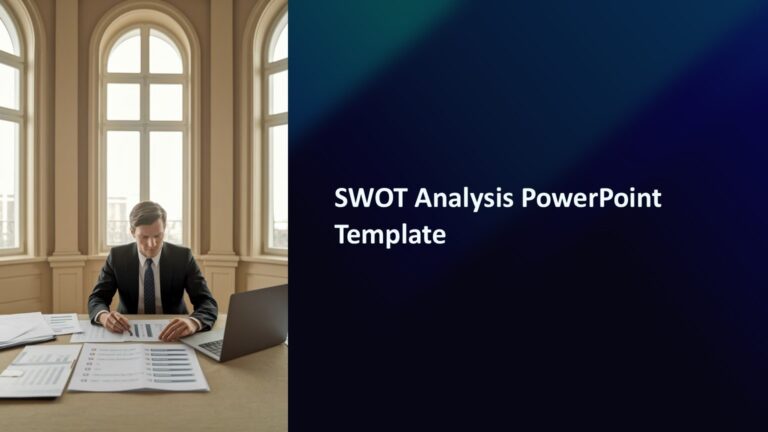 SWOT Analysis PowerPoint Template : 100% Editable PPTx