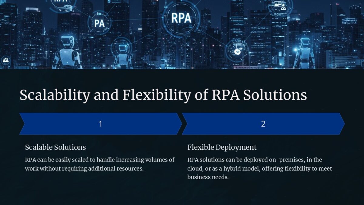 Scalability and Flexibility of RPA Solutions PowerPoint Presentation ...