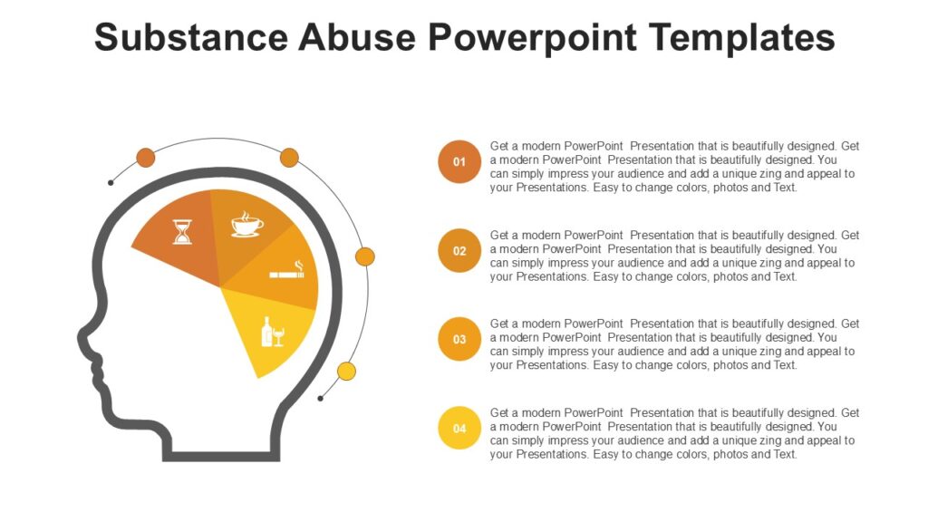 Substance Abuse Powerpoint Templates : 100% Editable PPTx
