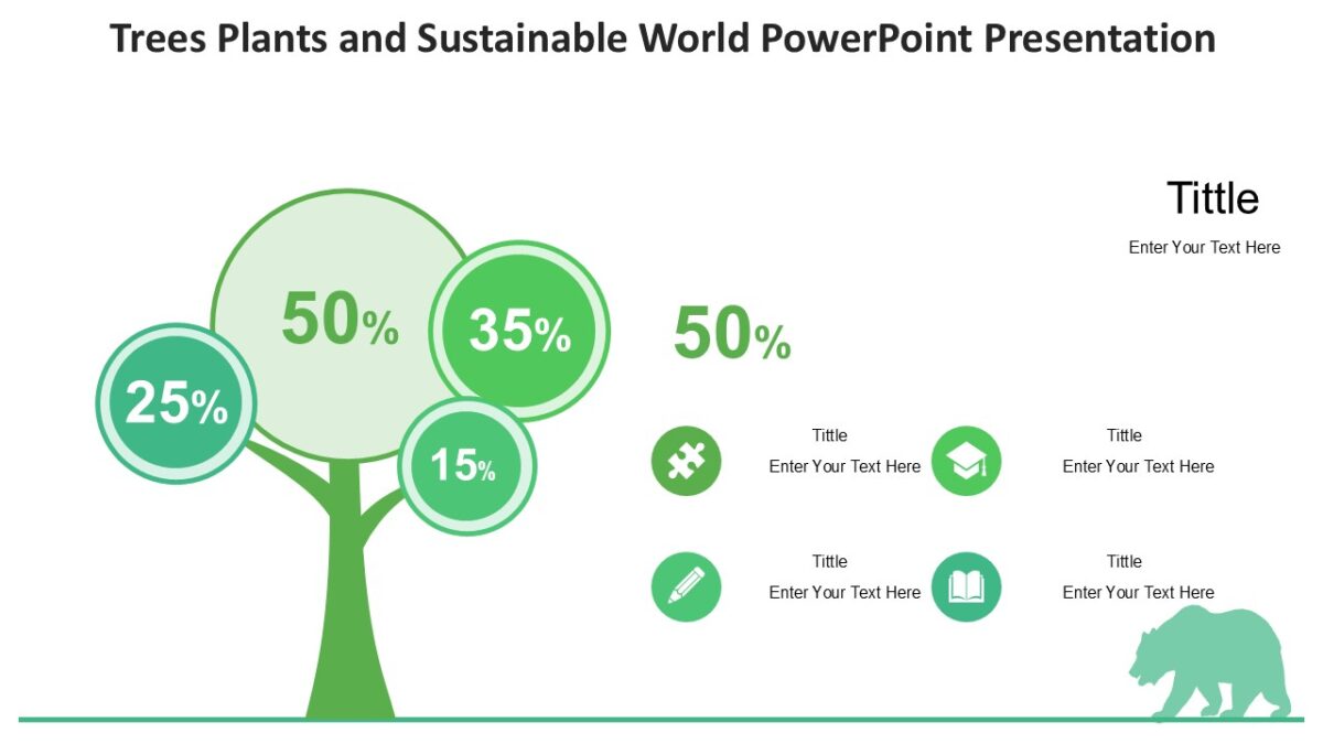 Trees Plants and Sustainable World PowerPoint Presentation - PPTUniverse