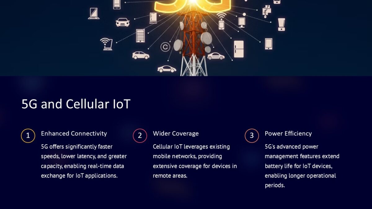 5G and Cellular IoT PowerPoint Presentation : 100% Editable PPTx