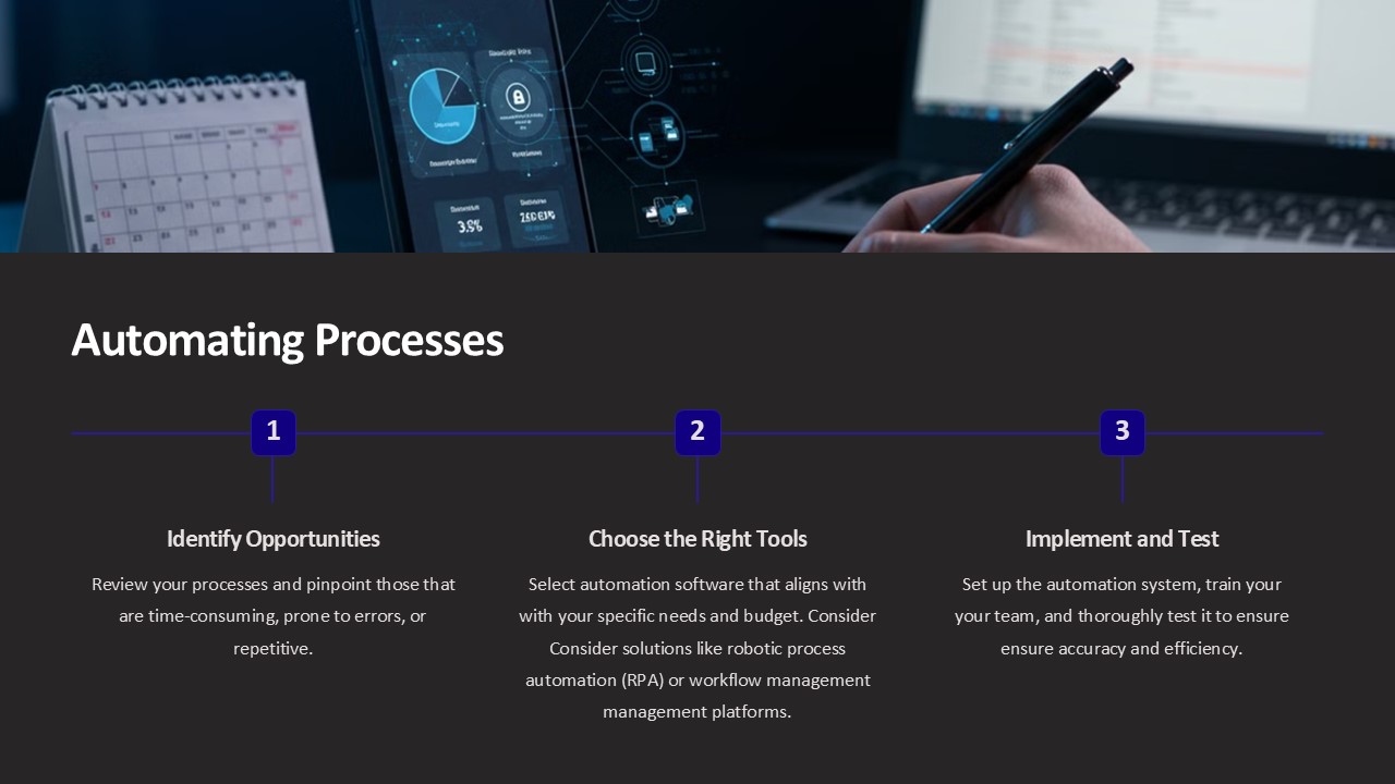 Automating Processes PowerPoint Presentation - PPTUniverse