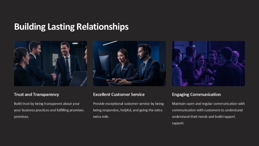 Building Lasting Relationships PowerPoint Presentation PPTUniverse