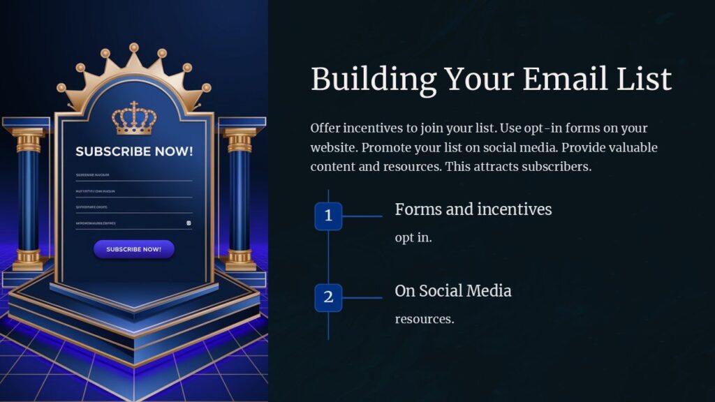 Building Your Email List PowerPoint Presentation - PPTUniverse