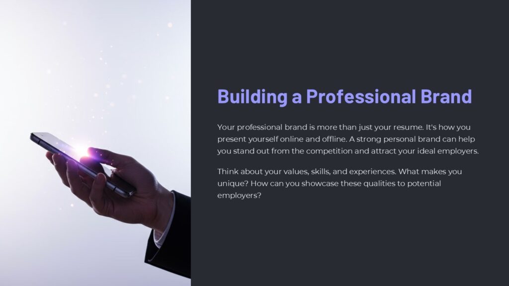 Create a Career Roadmap PowerPoint Template : 100% Editable PPTx
