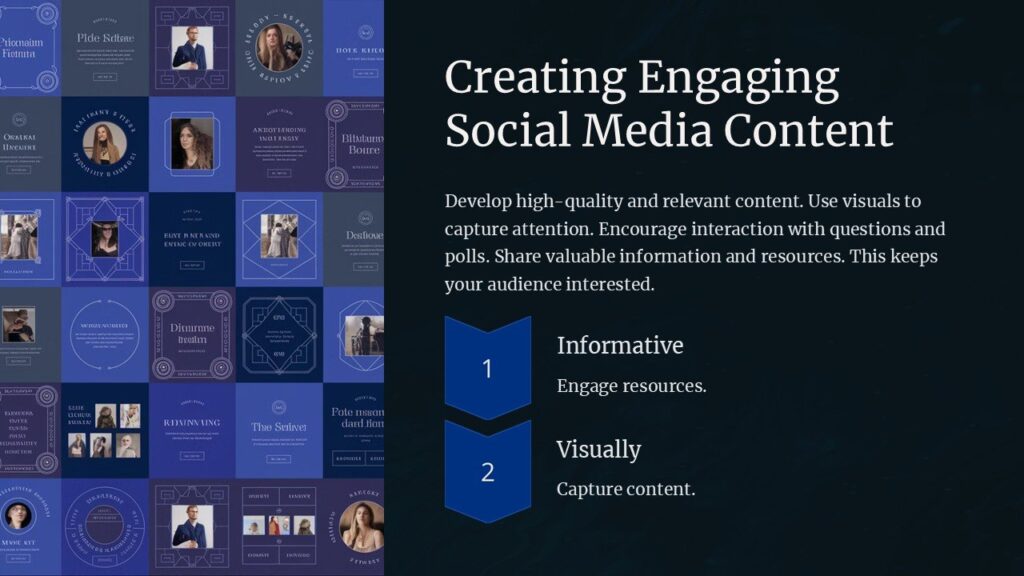Creating Engaging Social Media Content PowerPoint Presentation : 100% ...