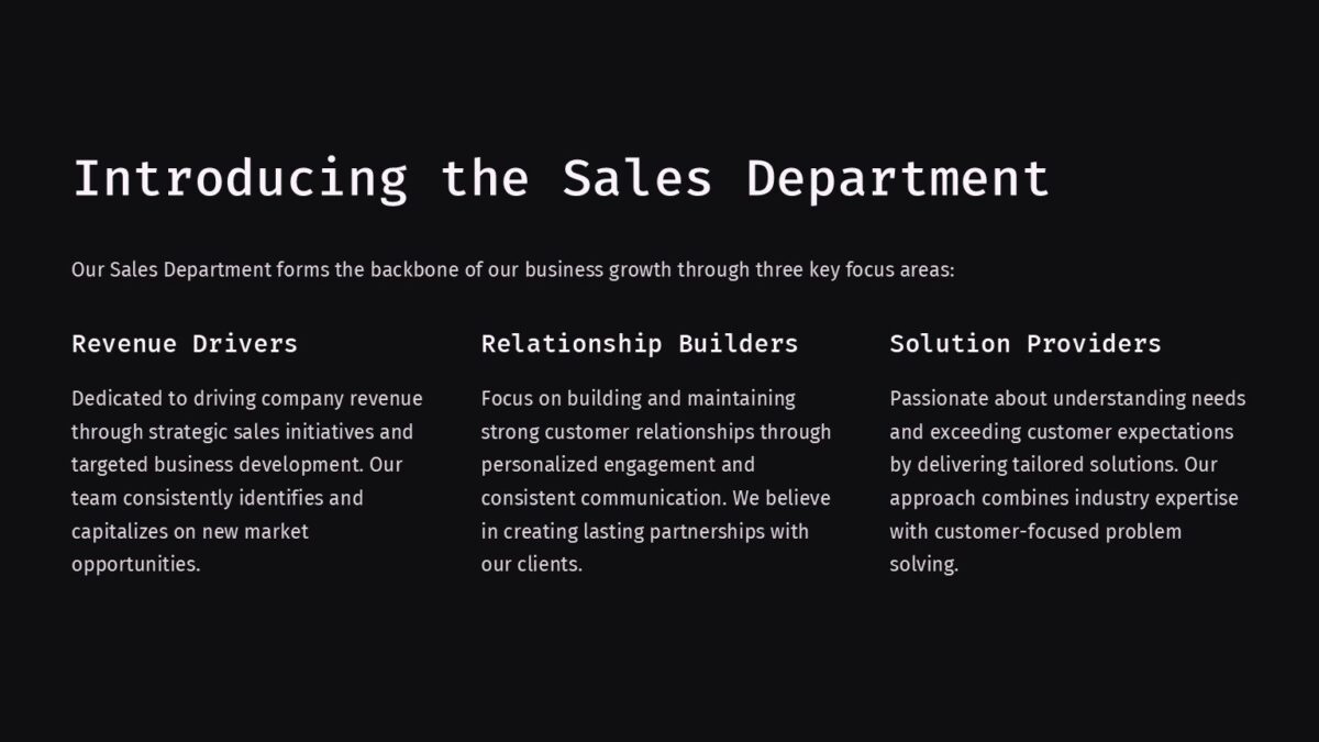 Employee Introduction In Company PowerPoint Template : 100% Editable PPTx