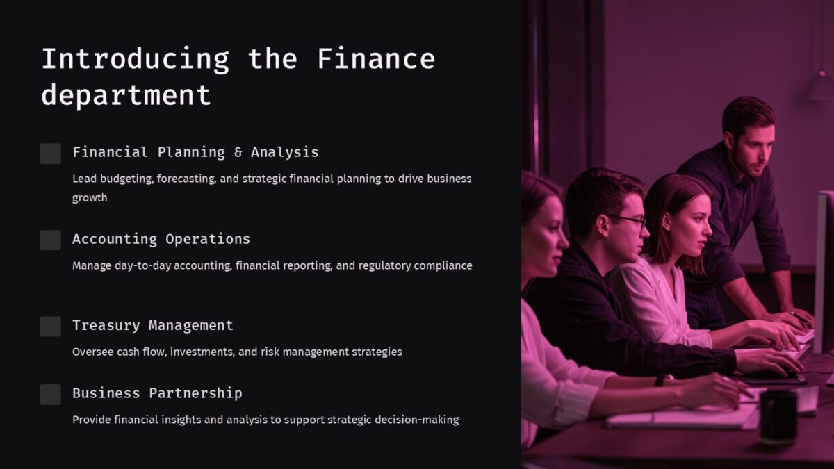 Employee Introduction In Company PowerPoint Template : 100% Editable PPTx