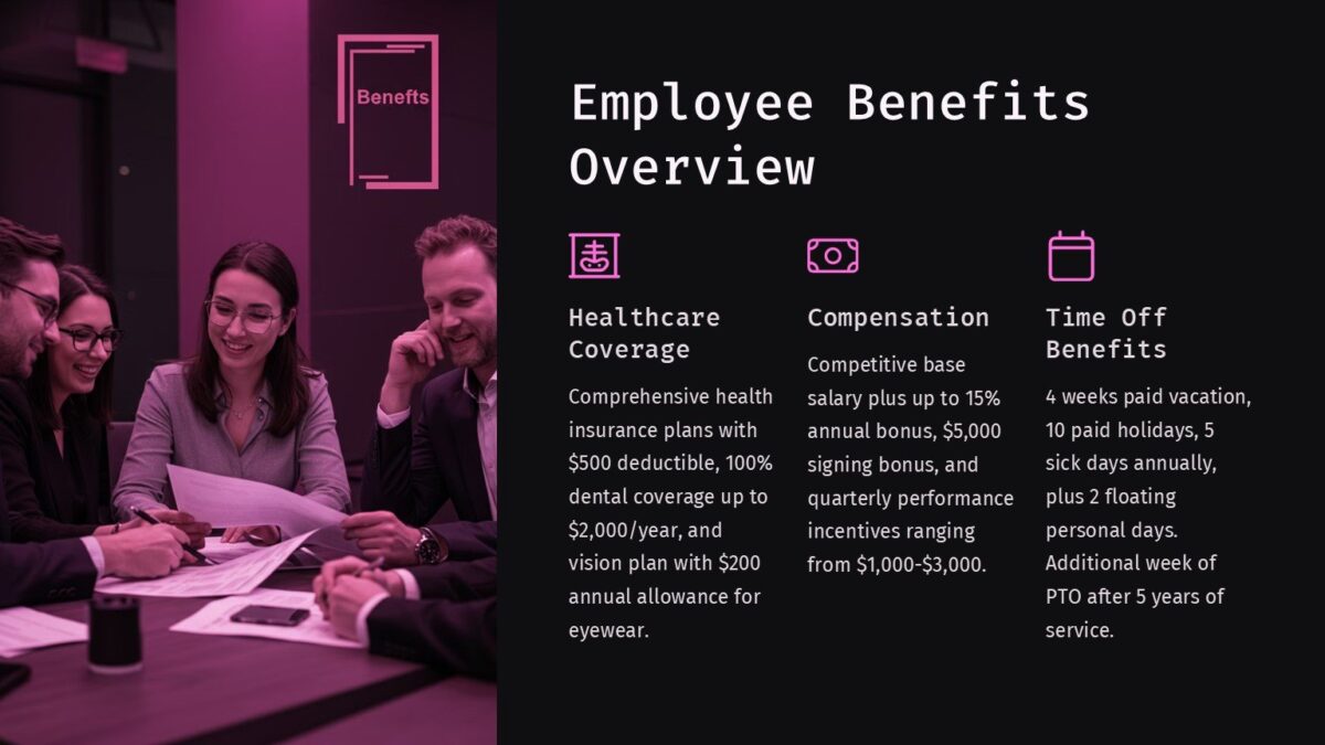 Employee Introduction In Company PowerPoint Template : 100% Editable PPTx