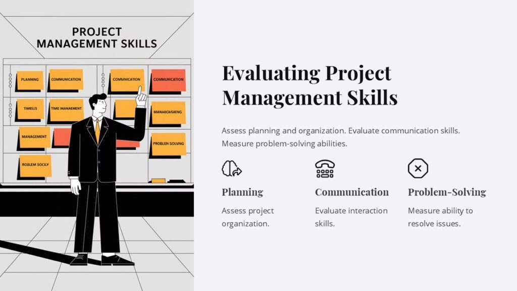 Skill Vs Project Evaluating Project Management Skills PowerPoint Presentation : 100% ...