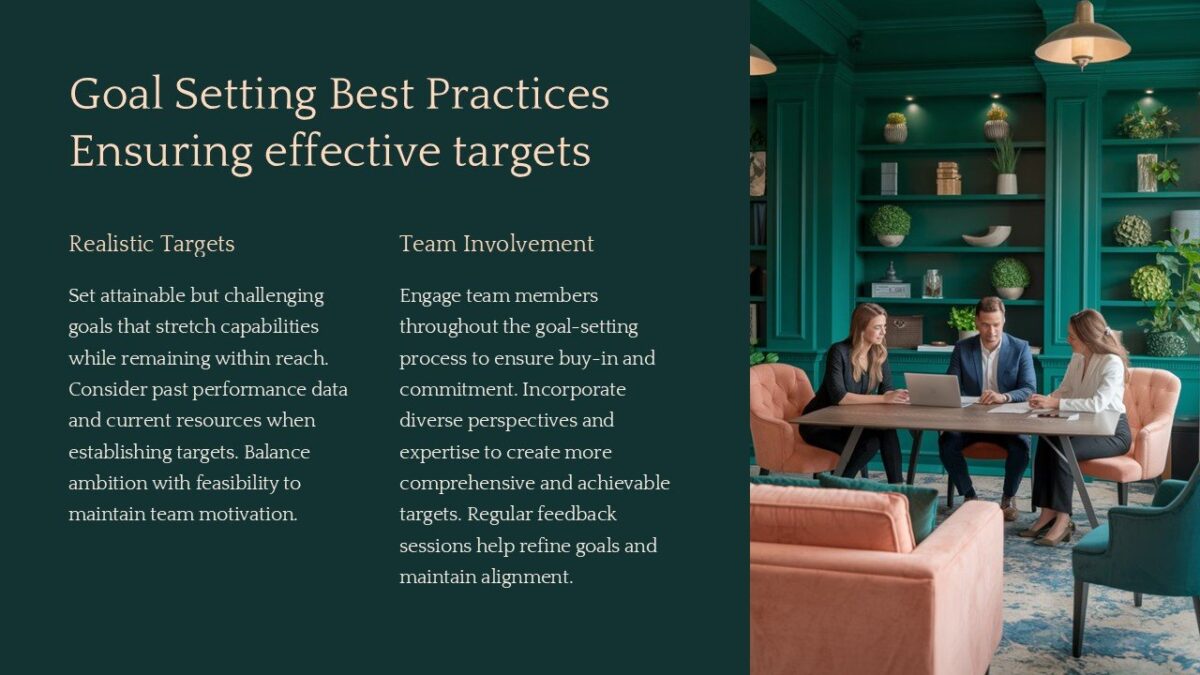 Goal Setting Best Practices Ensuring effective targets PowerPoint ...