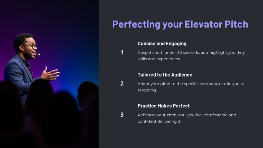 Perfecting your Elevator Pitch PowerPoint Presentation : 100% Editable PPTx