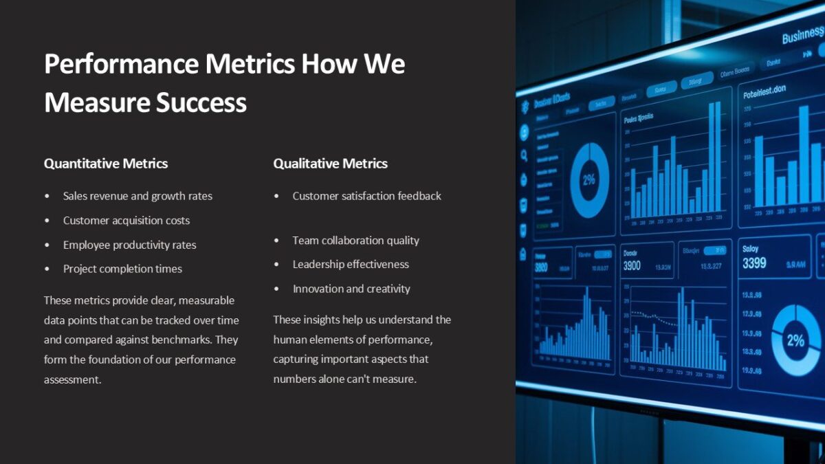 Performance Metrics How We Measure Success PowerPoint Presentation ...