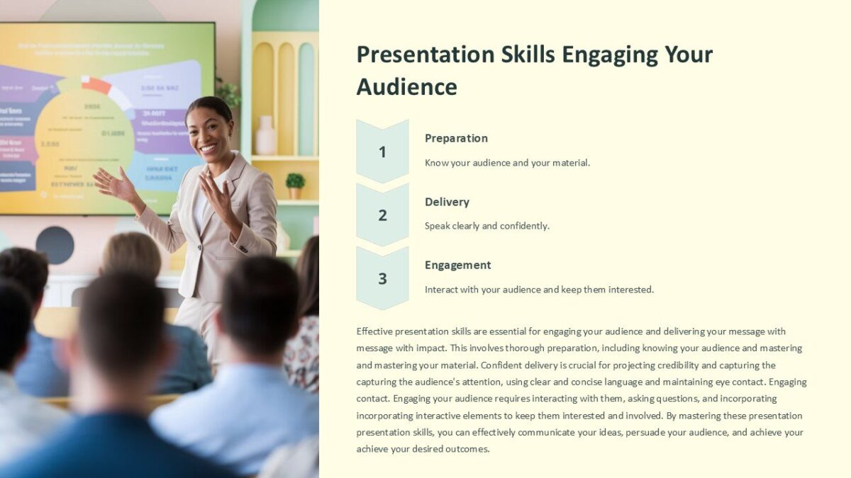 Presentation Skills Engaging Your Audience PowerPoint Presentation ...
