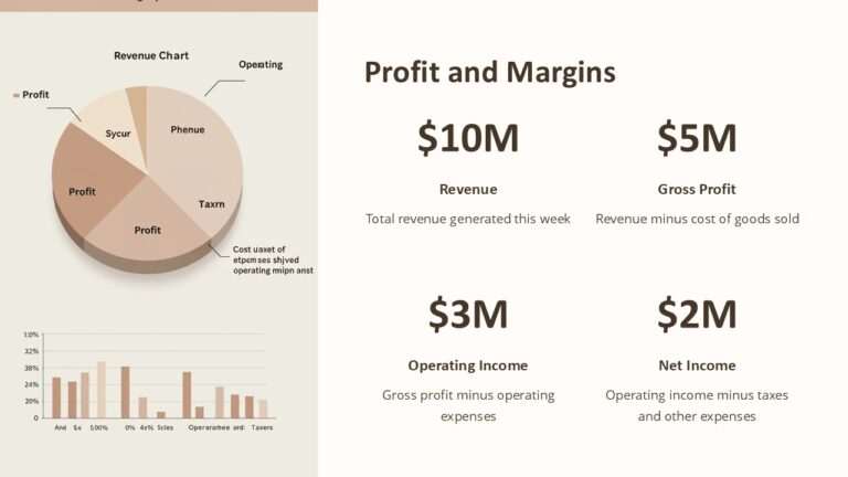 Profit and Margins PowerPoint Presentation : 100% Editable PPTx