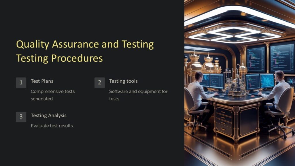 Quality Assurance and Testing Procedures PowerPoint Presentation : 100% ...