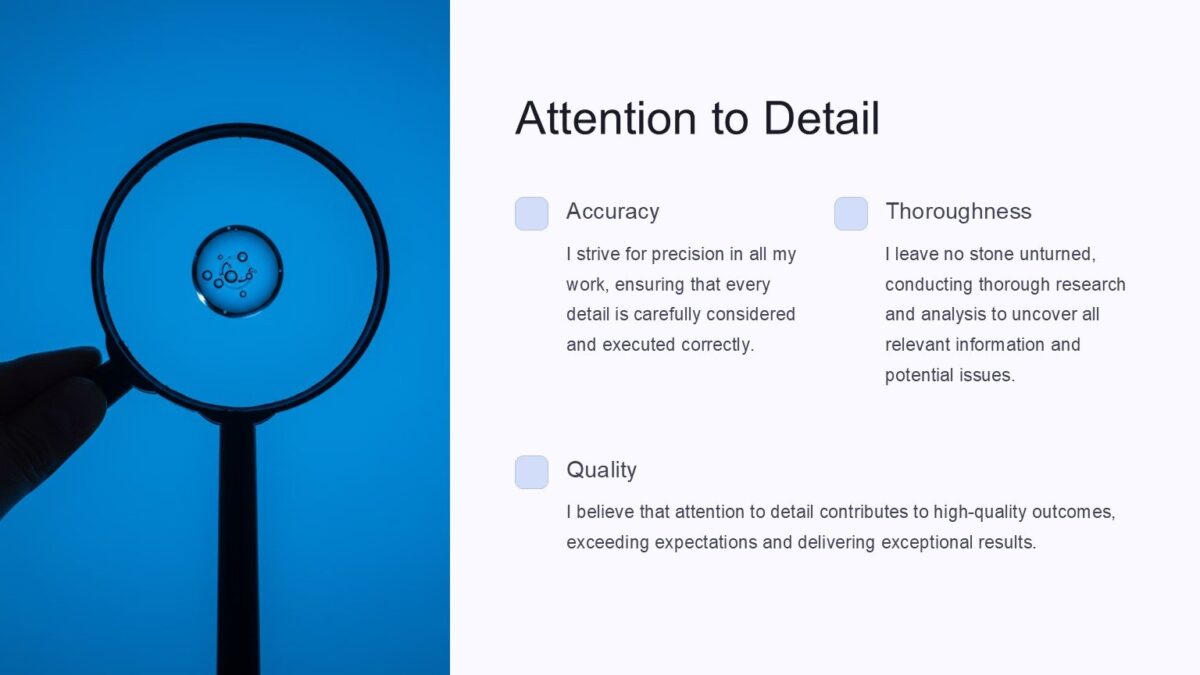 Self Introduction PowerPoint Template : 100% Editable PPTx