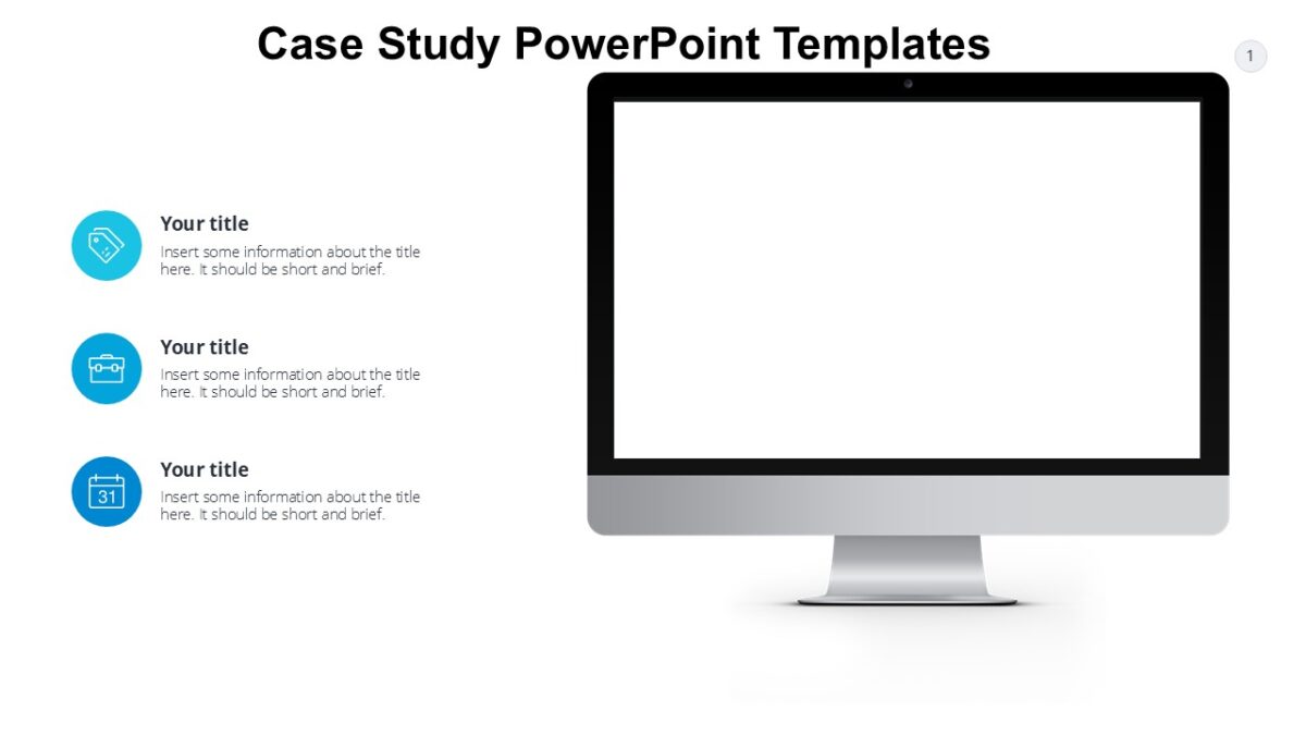 Case Study PowerPoint Templates : 100% Editable PPTx