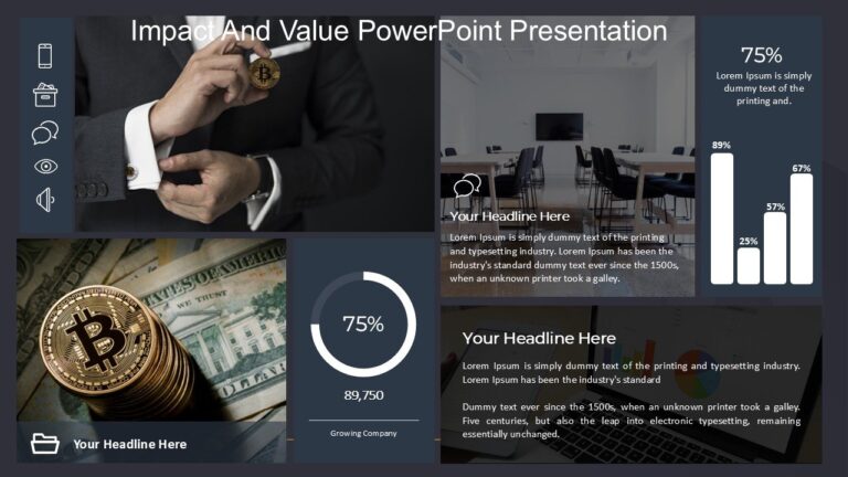 Impact And Value PowerPoint Presentation - PPTUniverse