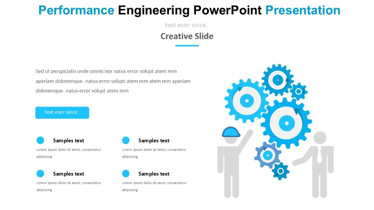 Performance Engineering Powerpoint Presentation Pptuniverse