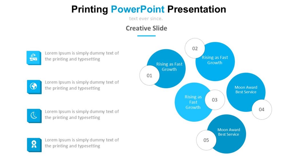 6 Points PowerPoint Presentation : 100% Editable PPTx