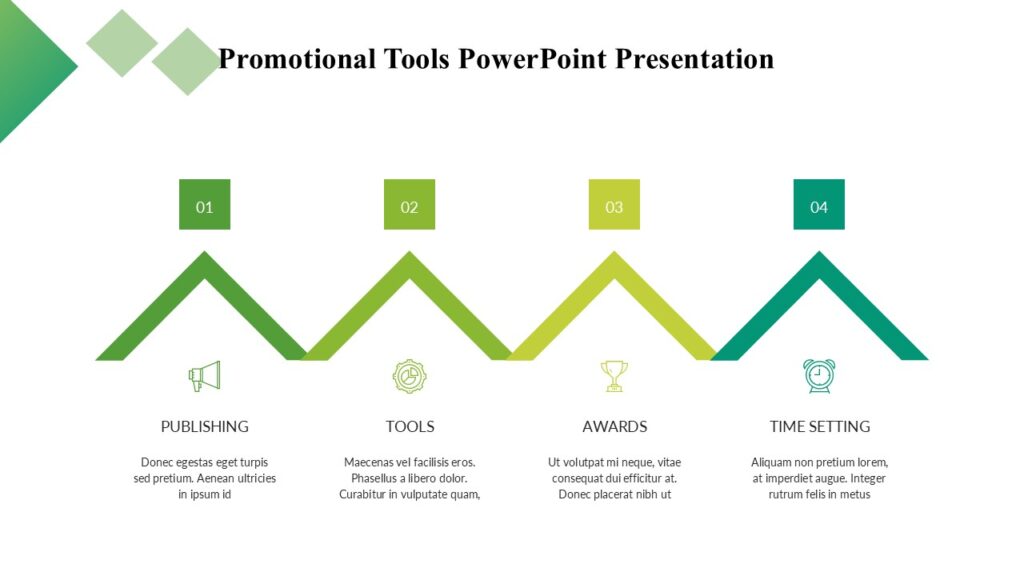 Promotional Tools PowerPoint Presentation : 100% Editable PPTx