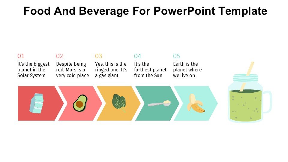 Food And Beverage For PowerPoint - Food And Beverage For PowerPoint Template 1 