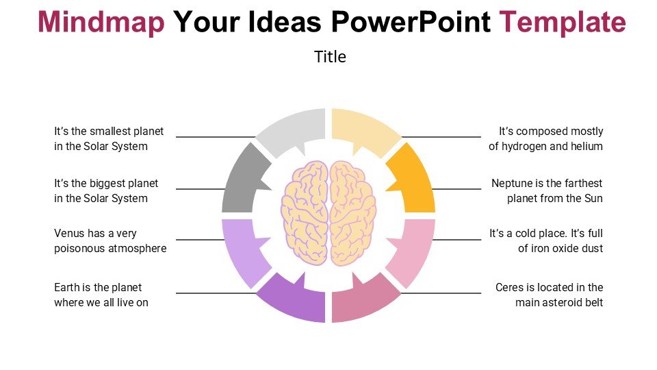 Mindmap Your Ideas PowerPoint Template - Mindmap Your Ideas PowerPoint Template 1 