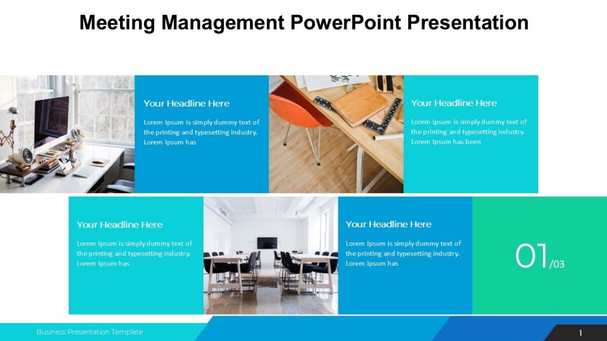 Meeting Management Powerpoint Presentation Pptuniverse