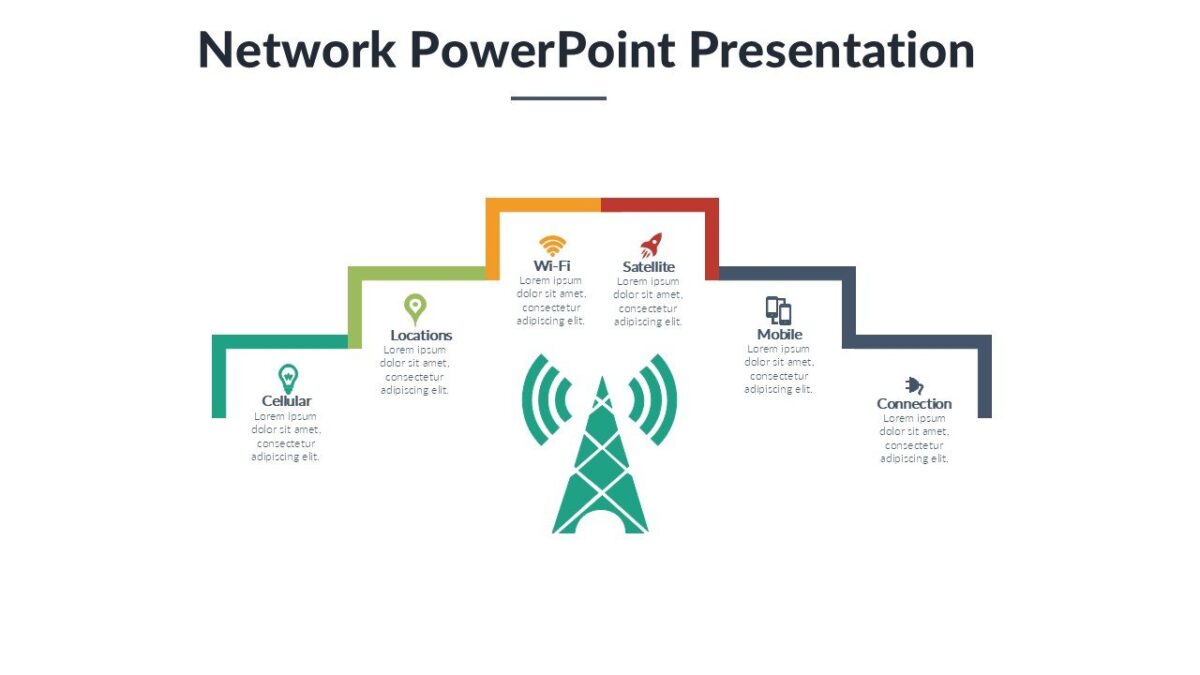 Network PowerPoint Presentation : 100% Editable PPTx