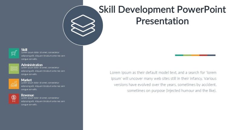Skill Development PowerPoint Presentation : 100% Editable PPTx