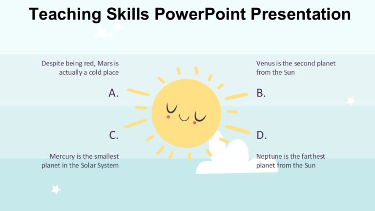 Teaching Skills PowerPoint Presentation : 100% Editable PPTx