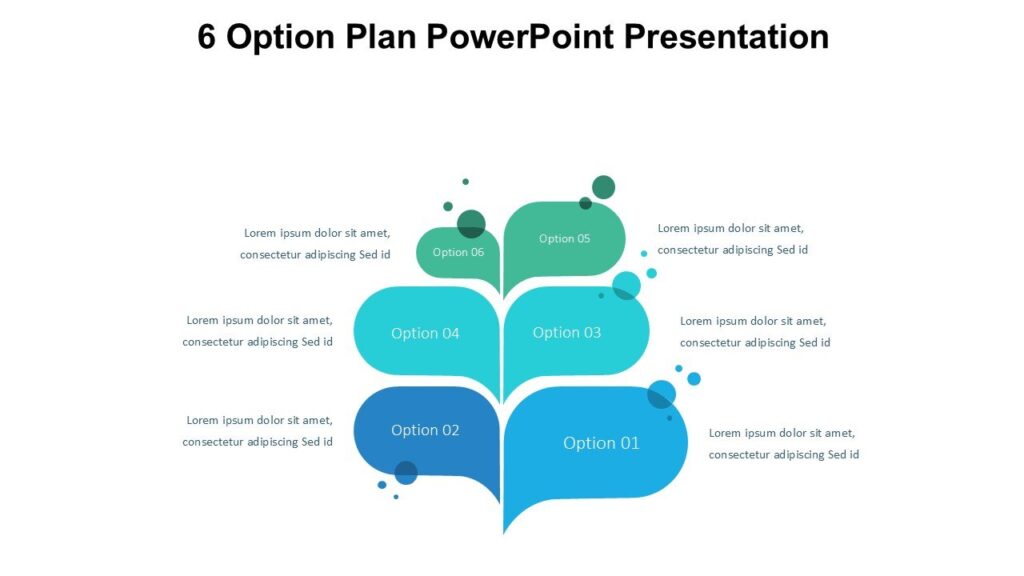 Option Plan Example 6 Option Plan PowerPoint Presentation : 100% Editable PPTx