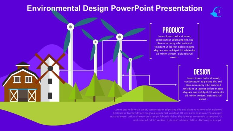Environmental Design PowerPoint Presentation : 100% Editable PPTx
