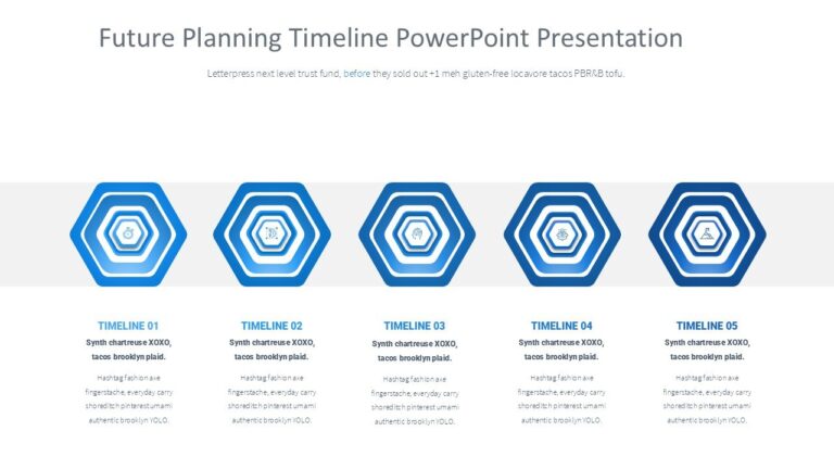 Future Planning Timeline PowerPoint Presentation : 100% Editable PPTx