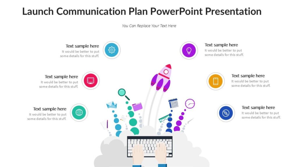Launch Communication Plan PowerPoint Presentation : 100% Editable PPTx