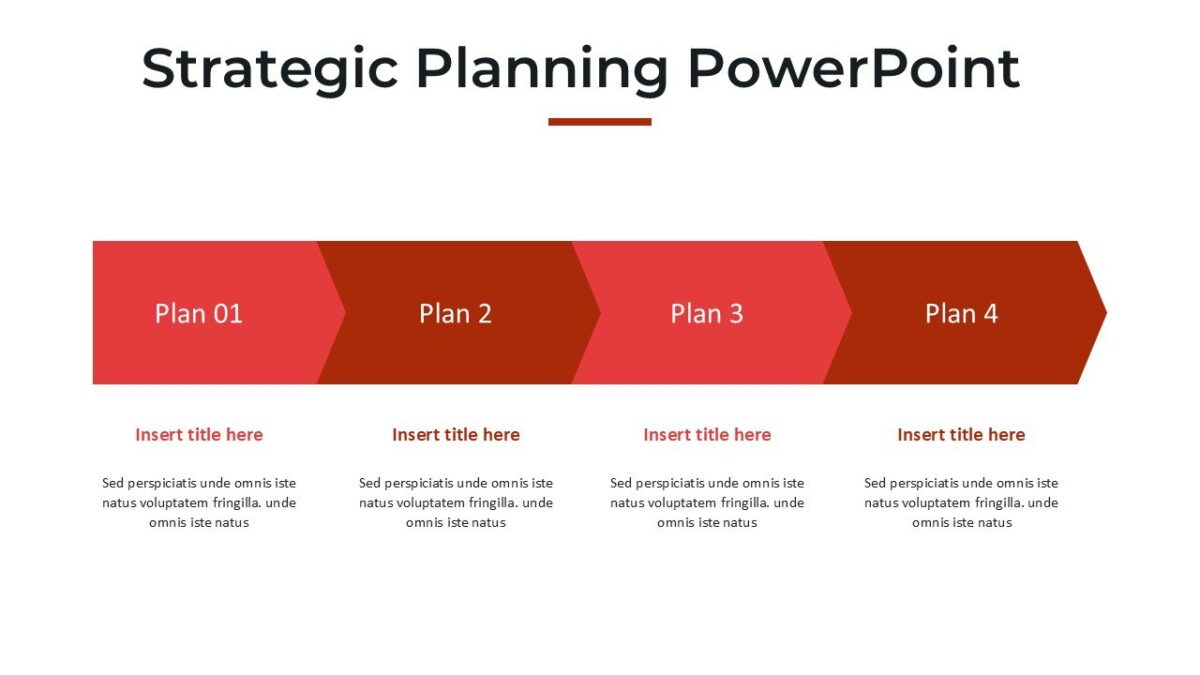 Strategic Planning PowerPoint : 100% Editable PPTx